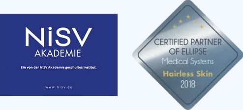 Laser Haarentfernung zertifiziert NiSV und Ellipse Pirna